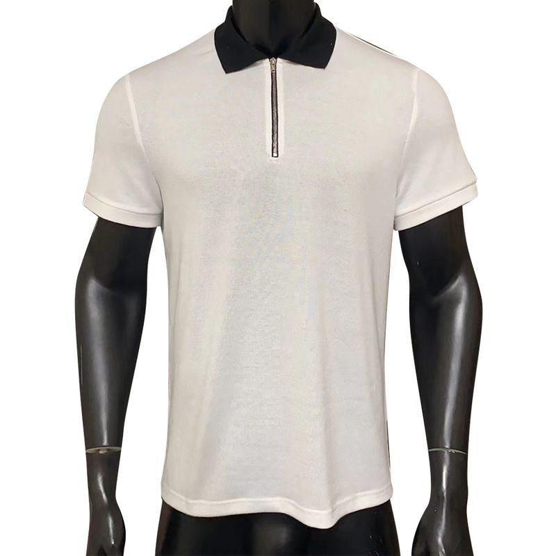 Polo Shirt Pure White Element Short Sleeve Men
