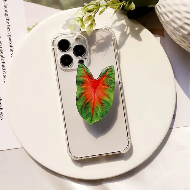 Leaf Acrylic Phone Holder
