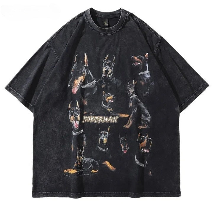 T Shirt   Doberman Dog